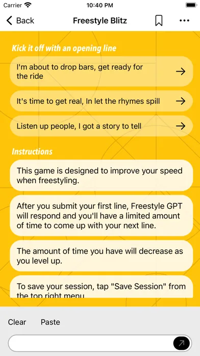 ภาพหน้าจอของ Freestyle AI