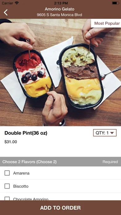 Amorino Gelato, Beverly Hills应用截图