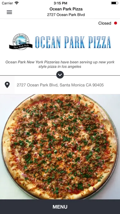 Screenshot di Ocean Park Pizza