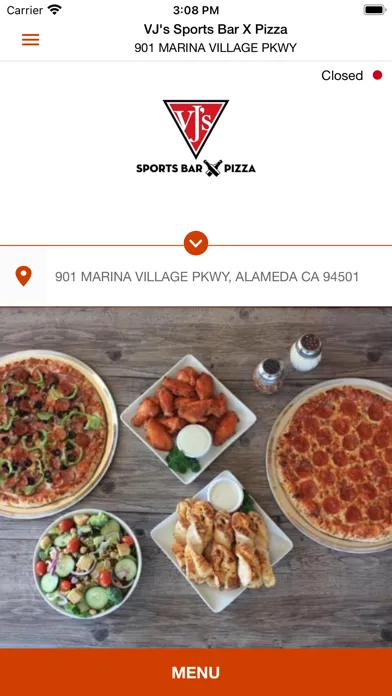 VJ's Pizza स्क्रीनशॉट