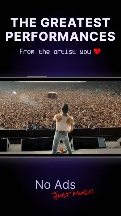 Скриншоты Front Row Live Concerts