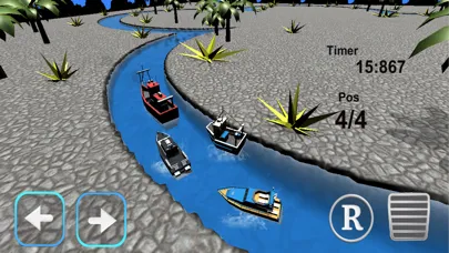 Fun racing games - jetski boat Ekran Görüntüleri