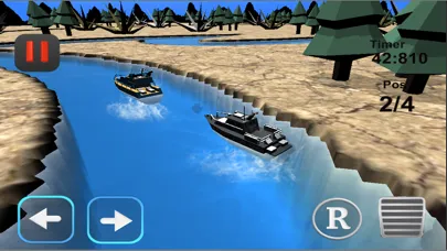 Fun racing games - jetski boat Ekran Görüntüleri