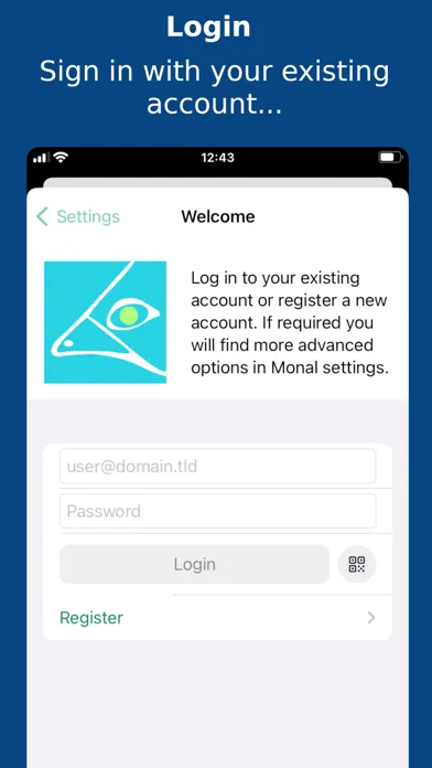 Monal - XMPP Chat স্ক্রিনশট