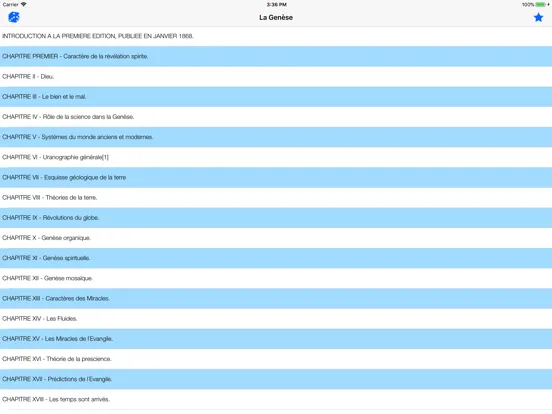 La Genèse (Kardec) iPad  Ekran Görüntüleri