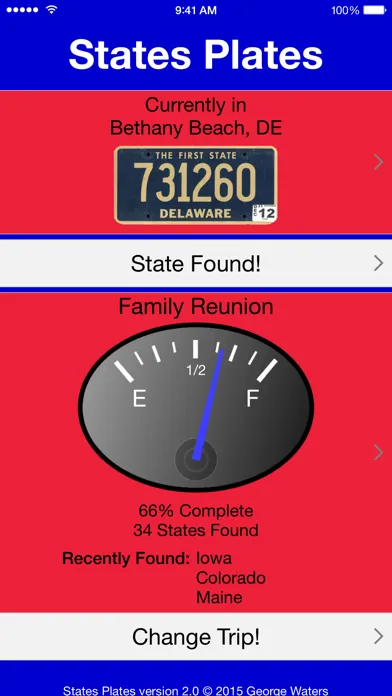 Capturas de pantalla de States Plates Challenge