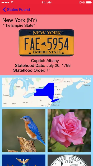 Capturas de pantalla de States Plates Challenge