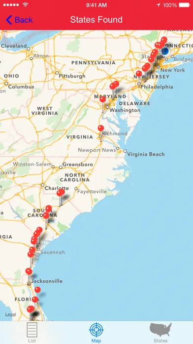 Capturas de pantalla de States Plates Challenge