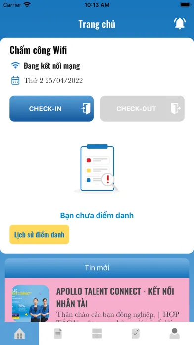 Tangkapan layar My Apollo