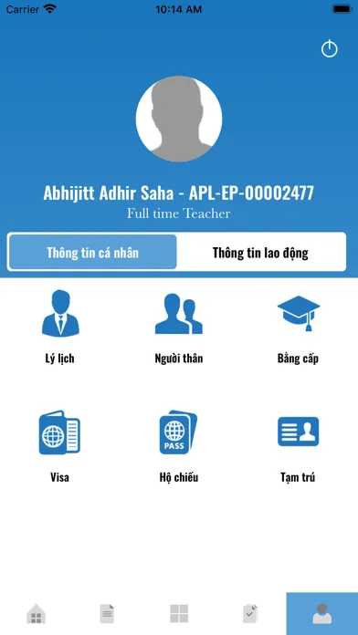 Tangkapan layar My Apollo