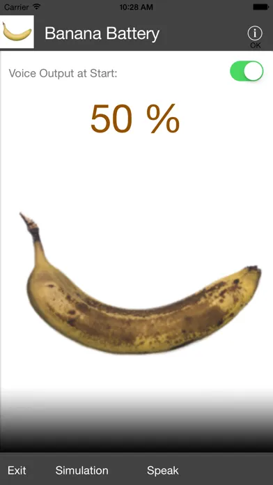 ภาพหน้าจอของ Banana Battery
