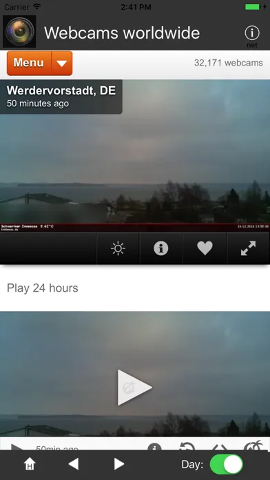 Tangkapan layar Webcams worldwide
