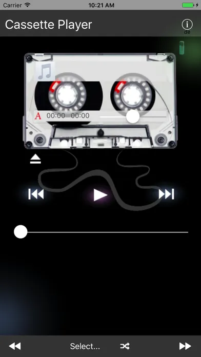 Screenshot di Cassette Player