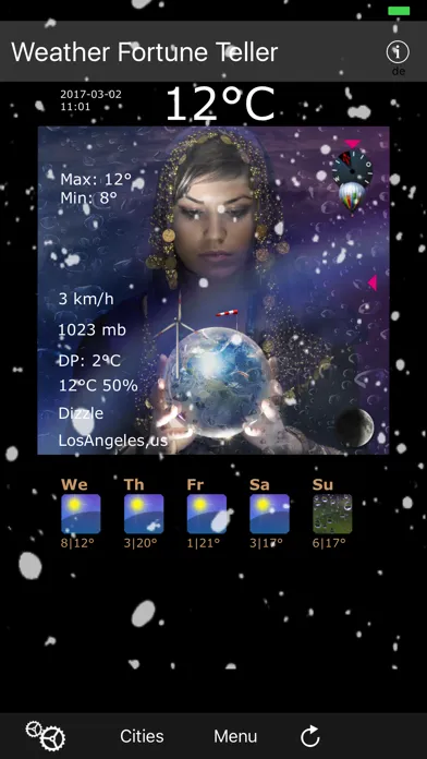 Captures d'écran de Weather Fortune Teller