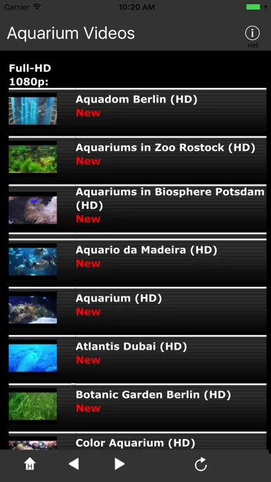 Aquarium Videos应用截图
