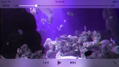 Capturas de tela do Aquarium Videos 3D