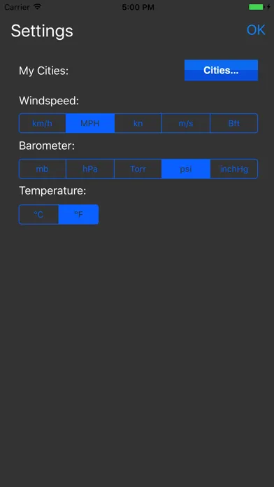 Скриншоты Weather Window