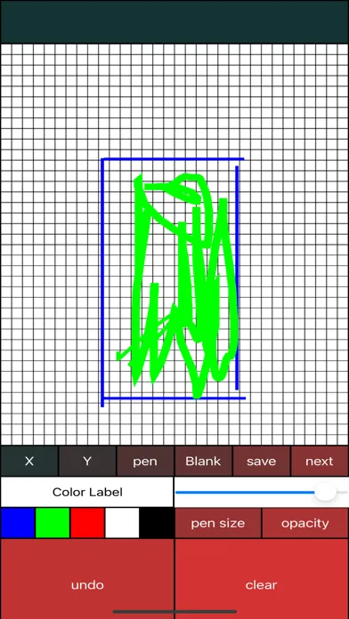 Grid Paper NoteBook 스크린샷