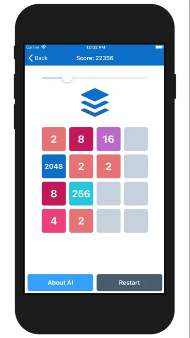 Скриншоты 2048 - AI Solver