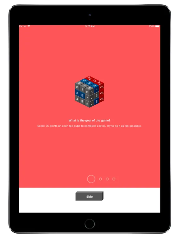 Ảnh chụp màn hình của Magic Cube - 3D Mind Game iPad 
