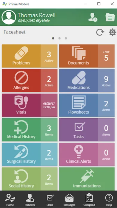 ภาพหน้าจอของ Prime Mobile V4.25