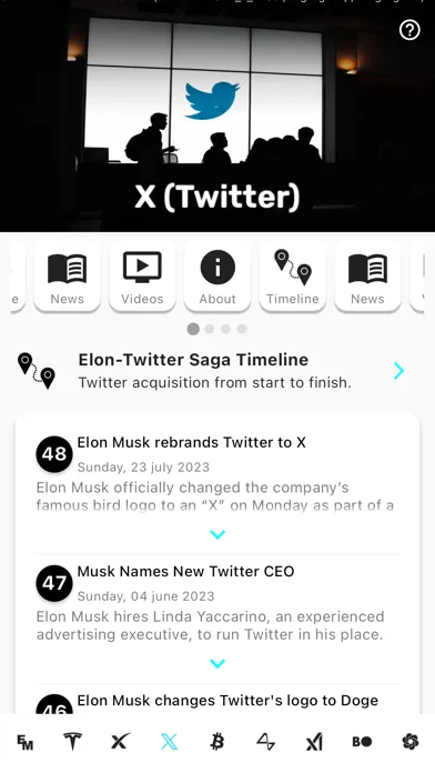 Screenshot di Elon Club