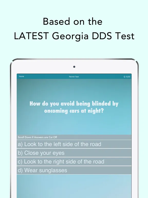 تصاویر Georgia Driving Test Prep iPad 