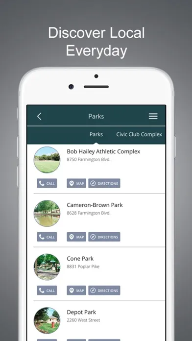 Germantown on the Go Screenshots