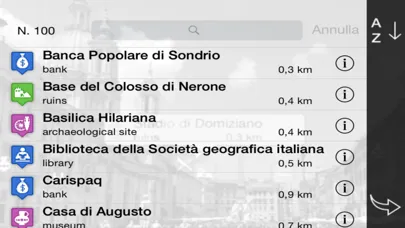 Ảnh chụp màn hình của Touristic Italy