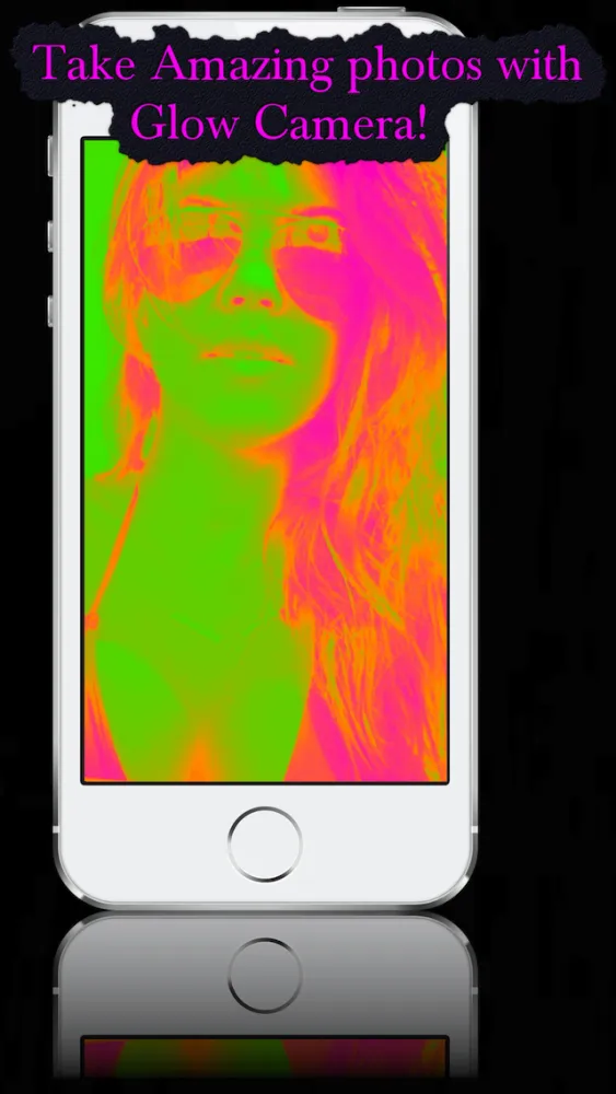 Glow Camera - View Crazy Cool Neon Fluorescent Rainbow Splash Colors Ekran Görüntüleri