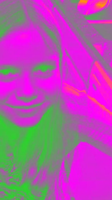 Tangkapan skrin Glow Camera - Take Cool Neon Glam Selfie Photos
