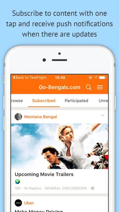 Go-Bengals.com スクリーンショット