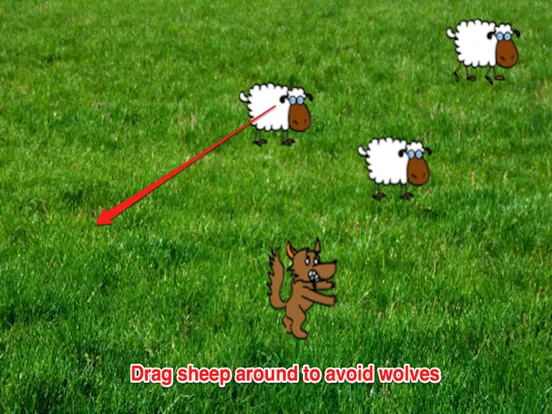 تصاویر Awesome Wolf vs Small Sheep iPad 