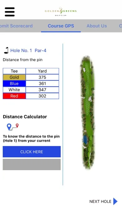 Golden Greens Golf Club 스크린샷