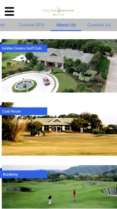 Golden Greens Golf Club 스크린샷