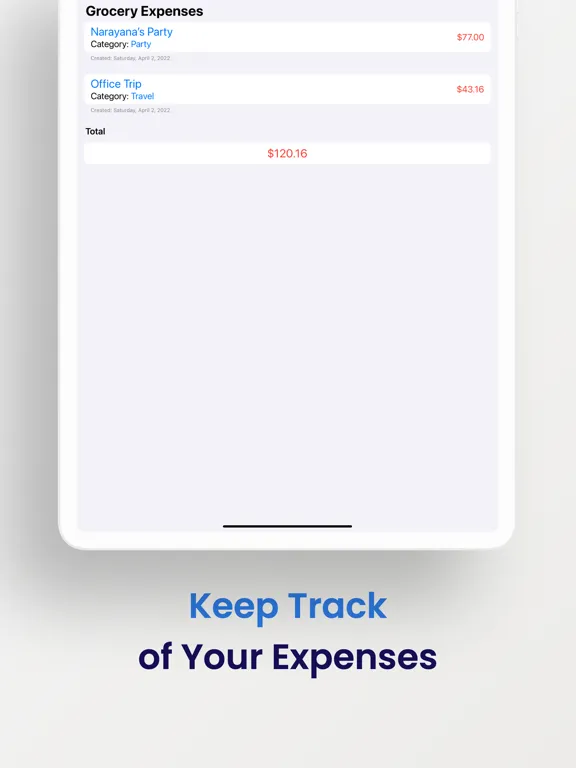 Capturas de tela do Seven Lists iPad 