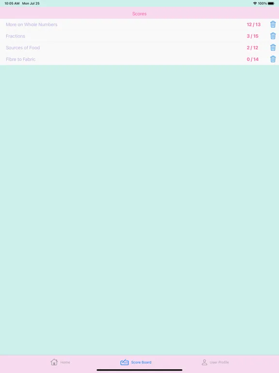تصاویر Grade 6 Math & Science iPad 