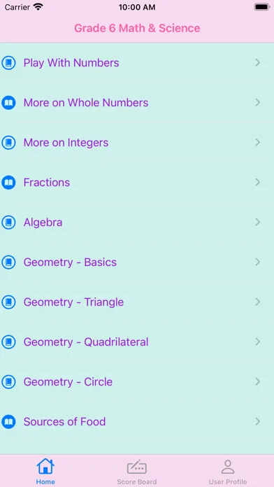 تصاویر Grade 6 Math & Science