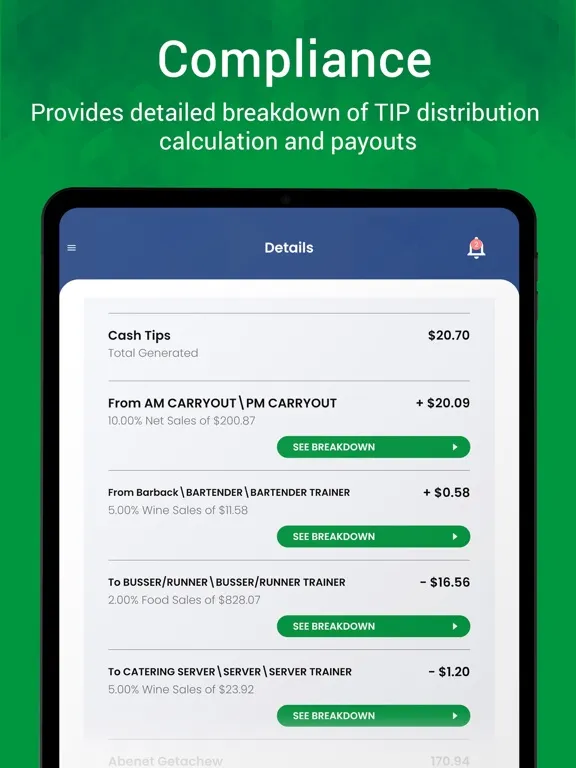 ภาพหน้าจอของ PayDayPortal iPad 