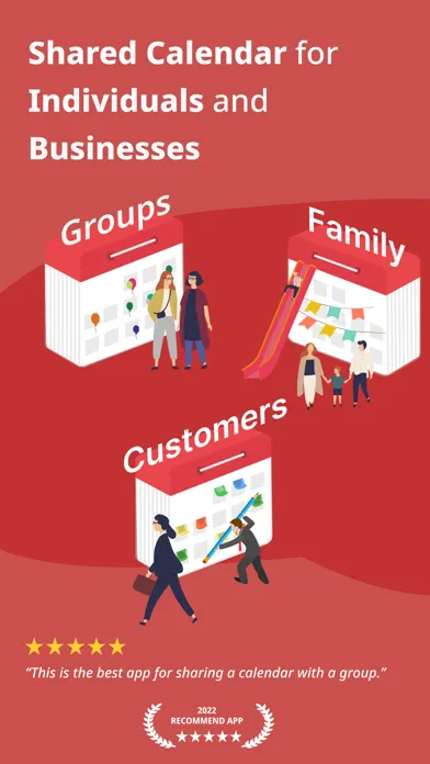 Скриншоты GroupCal - Shared Calendar