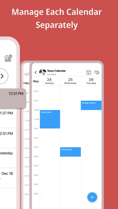 Скриншоты GroupCal - Shared Calendar