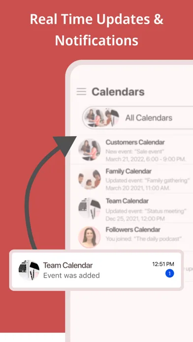 Скриншоты GroupCal - Shared Calendar