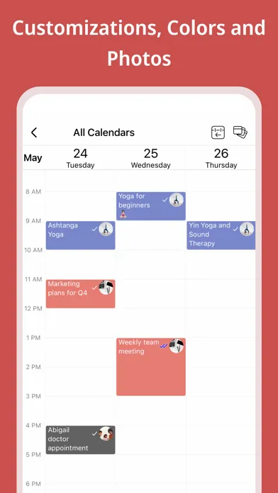 Скриншоты GroupCal - Shared Calendar