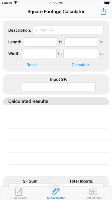 تصاویر Footage Calculator
