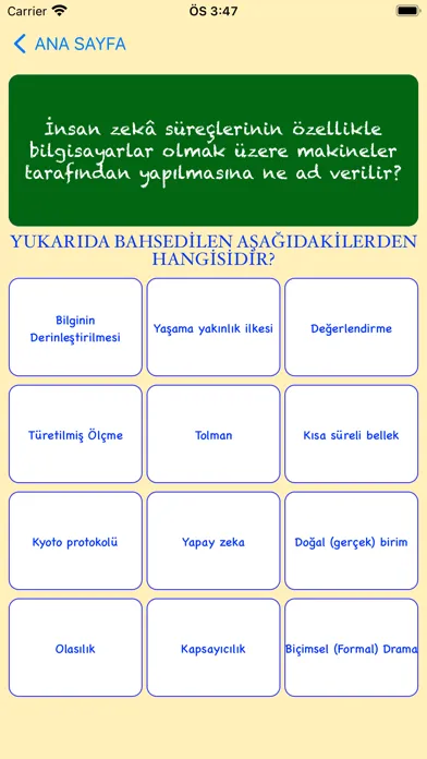 Uzman Öğretmenlik Sınavı %100 স্ক্রিনশট