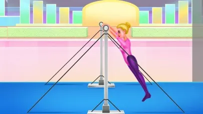 Ảnh chụp màn hình của Gymnastics Sports Competition