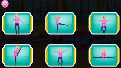 Ảnh chụp màn hình của Gymnastics Sports Competition