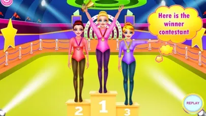 Ảnh chụp màn hình của Gymnastics Sports Competition