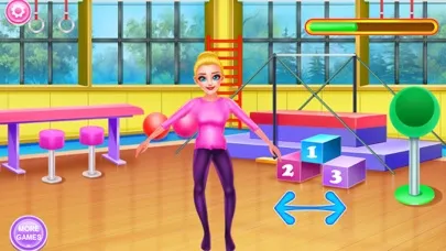 Ảnh chụp màn hình của Gymnastics Sports Competition