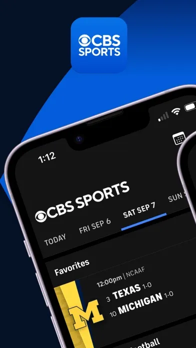 Capturas de pantalla de CBS Sports App: Scores & News
